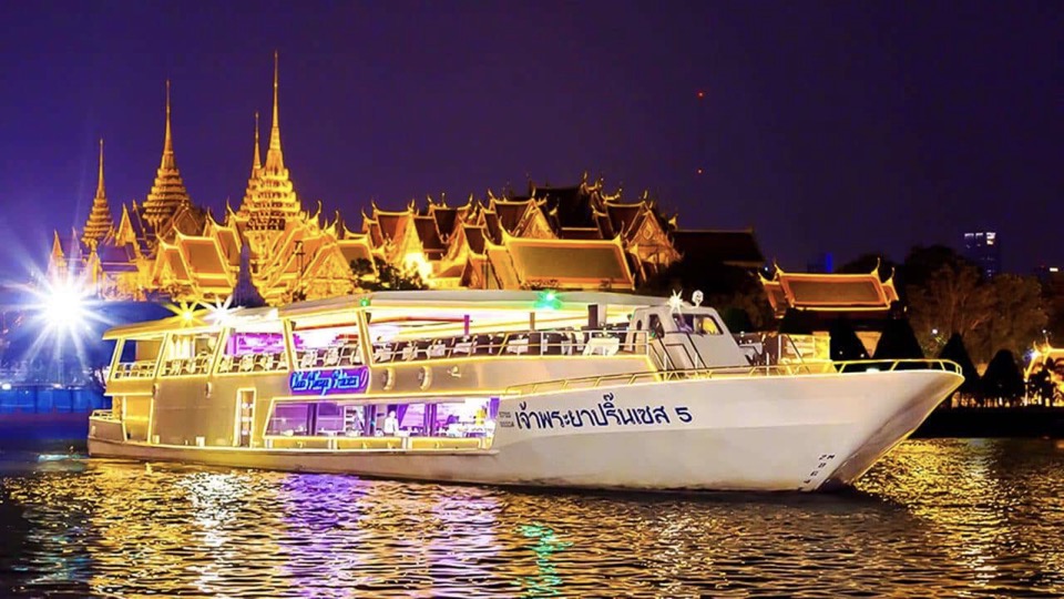 Du thuyền sông Chao Phraya Thái Lan